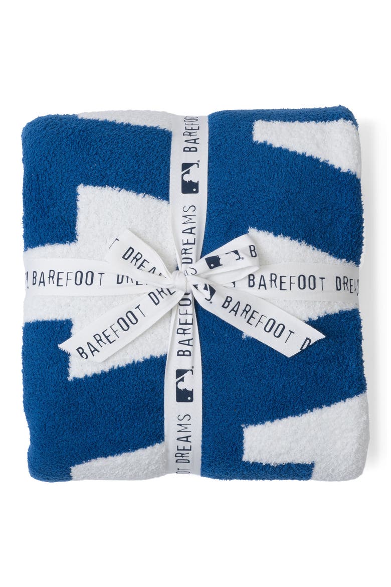 CozyChic® Los Angeles Dodgers Throw Blanket, Alternate, color, DODGERS MULTI