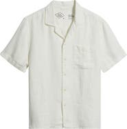 ALEX CRANE Organic Linen Camp Shirt