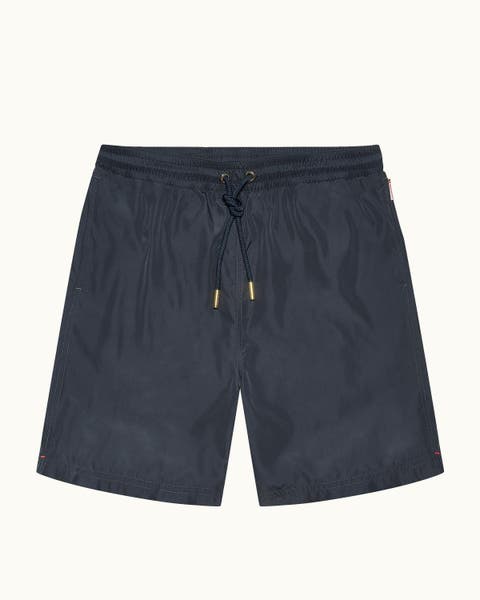 Mastiff Longest-Length Relaxed Fit Drawcord Swim Shorts