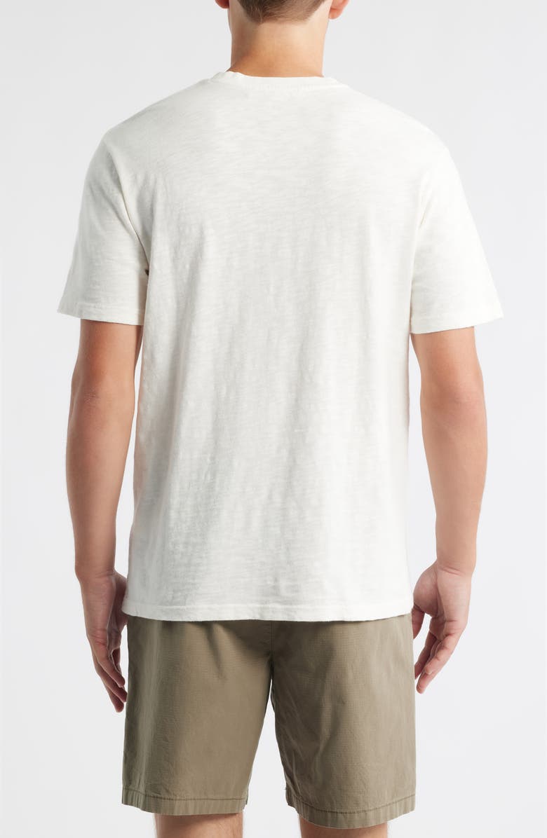 Brooklyn Industries Slim Fit Organic Cotton Slub T-Shirt, Alternate, color, Antique White