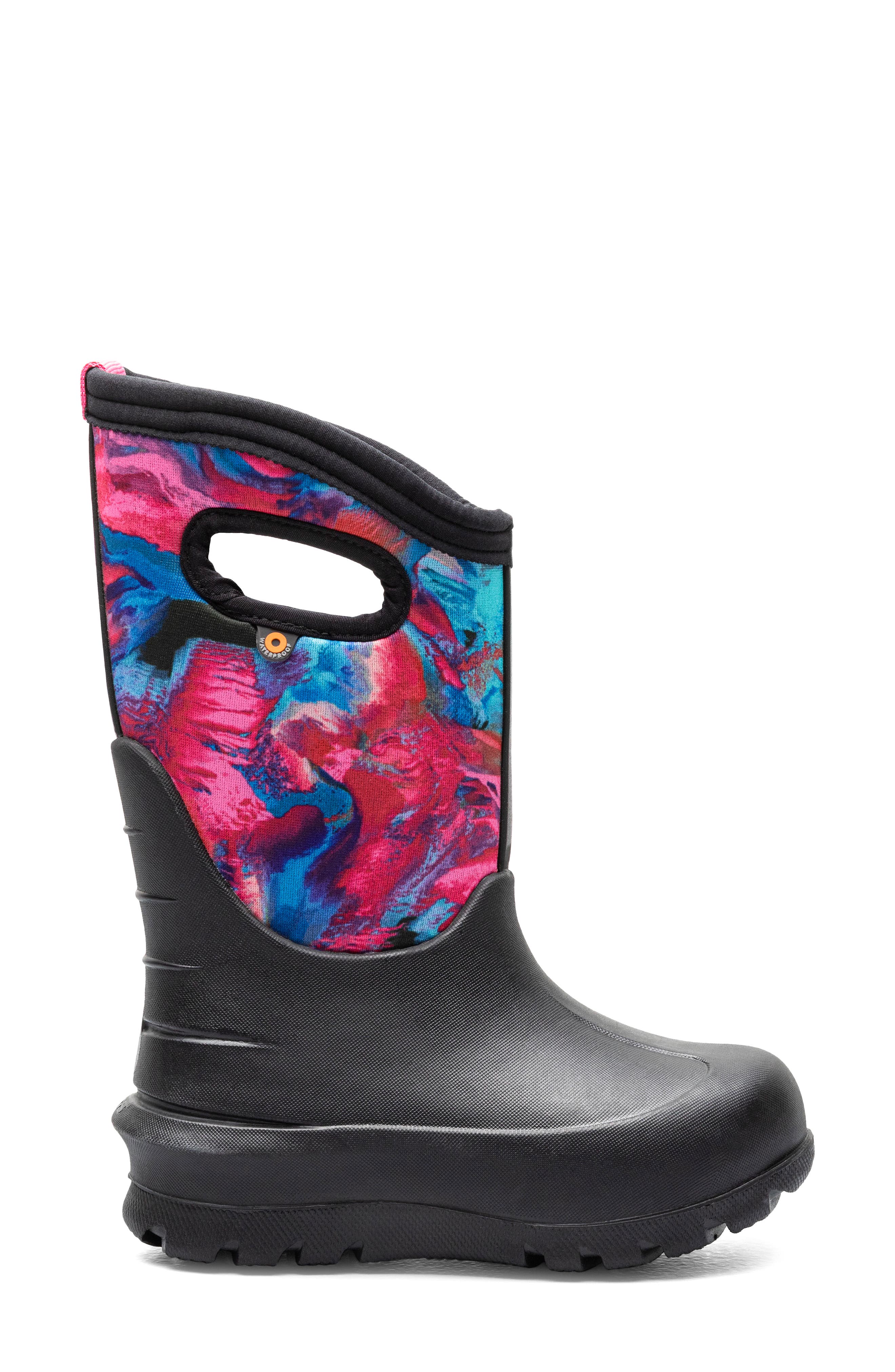 Bogs Kids' Neo Classic Wild Brush Waterproof Winter Boot | Nordstromrack