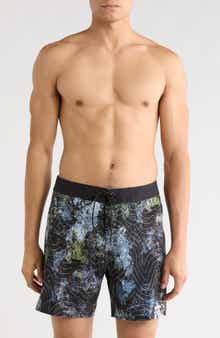 RVCA Hawaii Topo 17 Swim Trunks