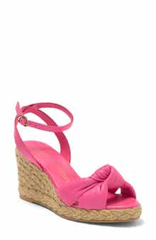 Stuart Weitzman Playa Espadrille Knot Wedge Sandal