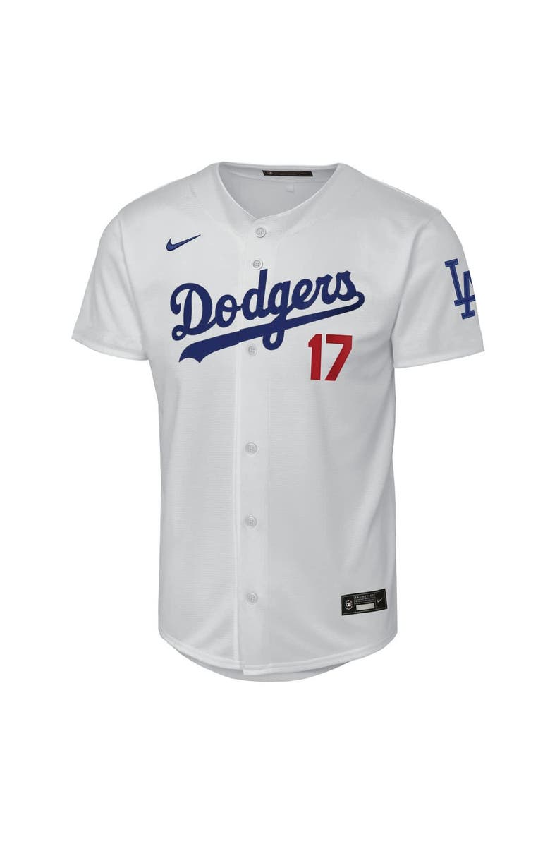 Nike Youth Nike Shohei Ohtani White Los Angeles Dodgers Home Stadium Jersey, Alternate, color, White