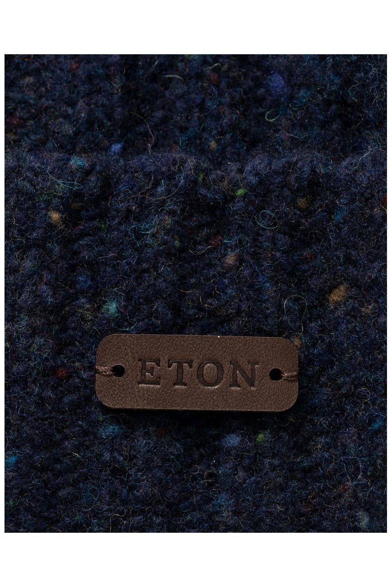 Donegal Wool Blend Beanie, Alternate, color, DARK BLUE