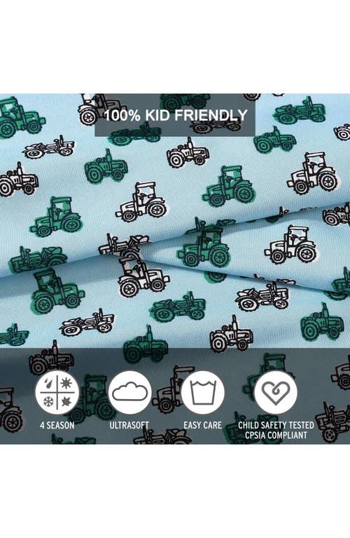 Eddie Bauer Little Rider Cotton Sheet Set In Blue/green