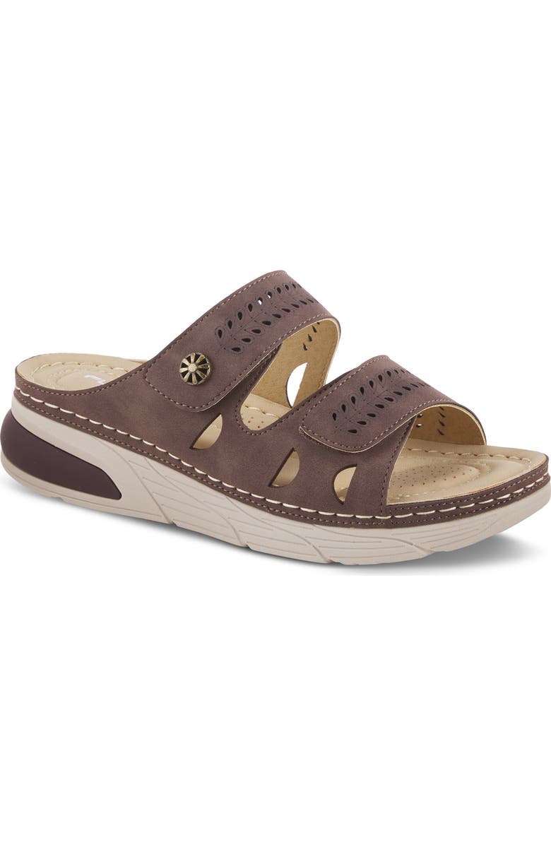 Flexus by Spring Step Wedge Platform Slide Sandal, Main, color,