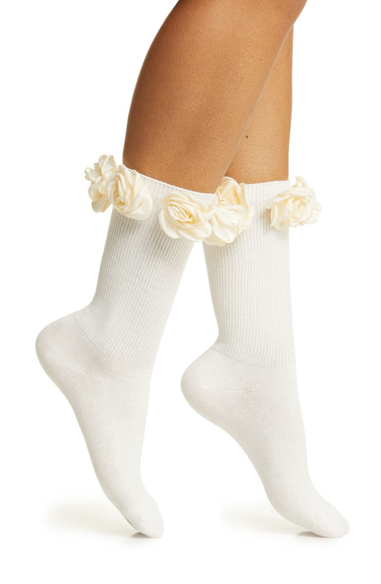 HIGH HEEL JUNGLE Ring a Rosie Crew Socks, Main, color,