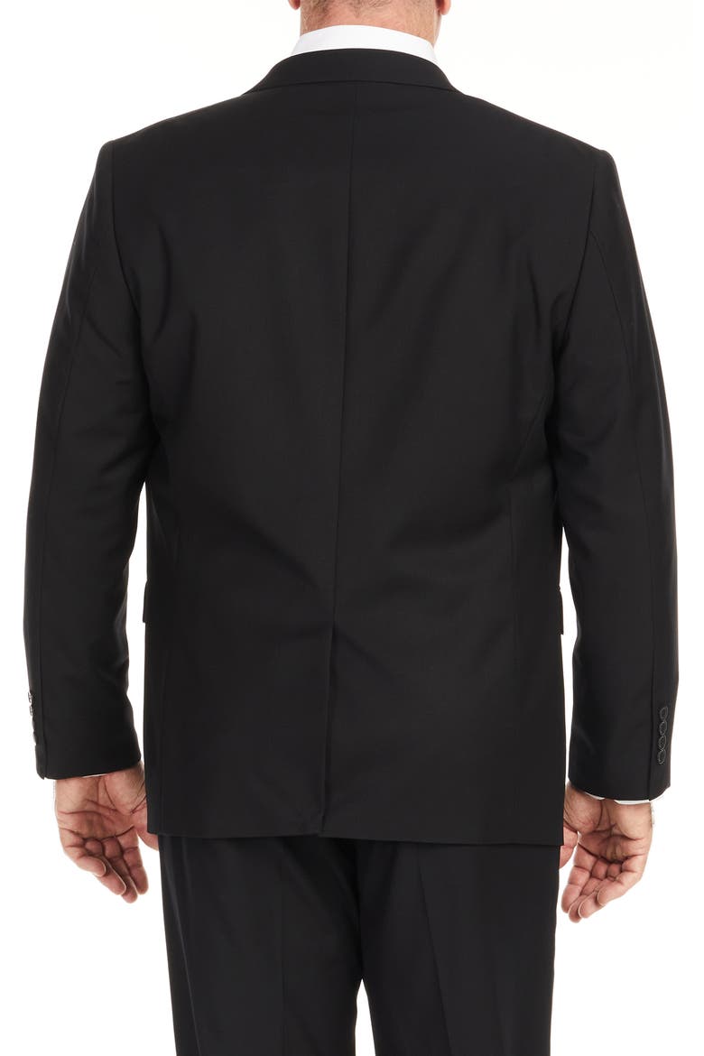 Raymond Regular Fit Suit Jacket, Alternate, color, BLACK