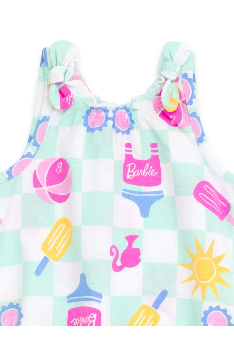 Sleeveless Bubble Romper, Alternate, color, Pale Turquoise