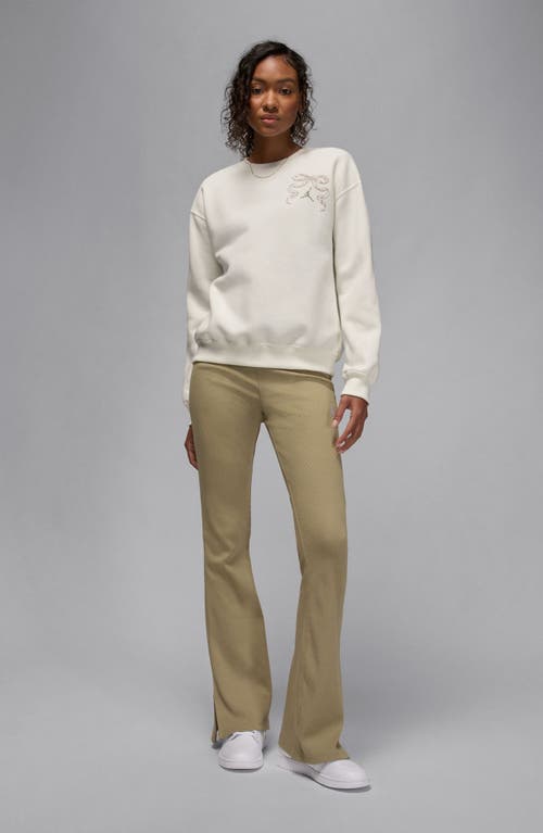 Jordan Brooklyn Fleece Graphic Sweatshirt In Neutral