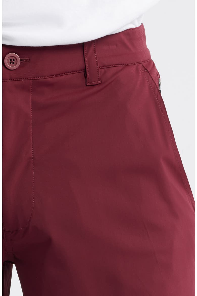 Fairway Performance Shorts, Alternate, color, MAROON