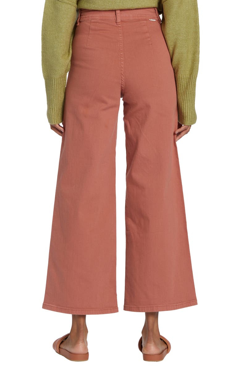 Billabong Free Spirit Wide Leg Ankle Pants, Alternate, color,