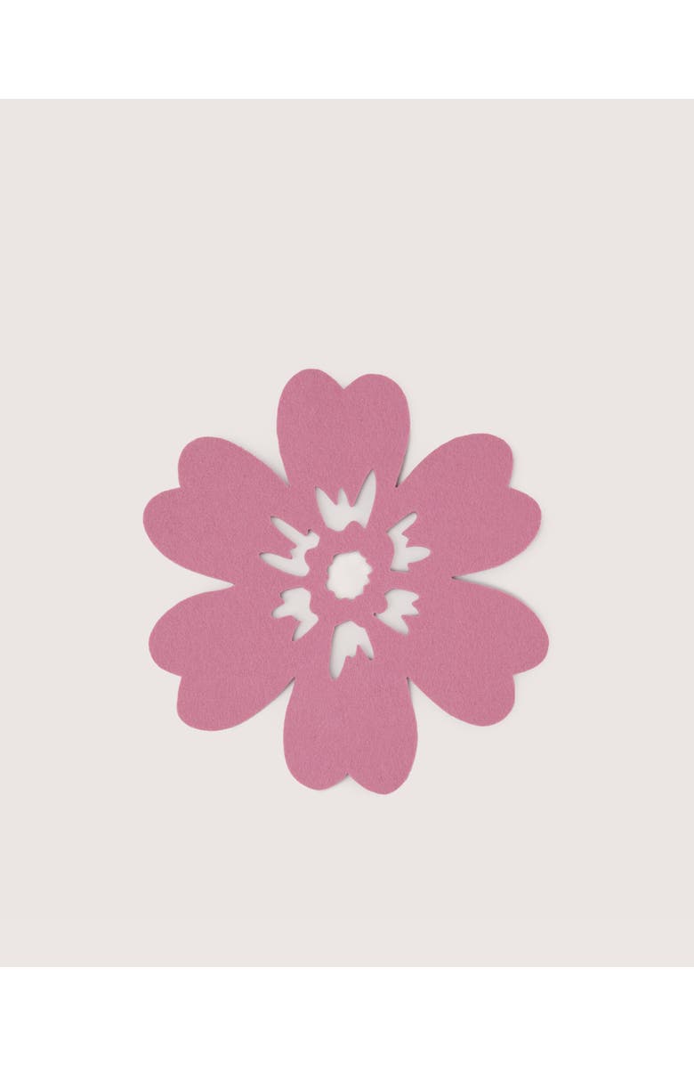 Graf Lantz Merino Wool Hibiscus Trivet, Main, color, Mauve