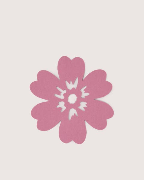 Merino Wool Hibiscus Trivet