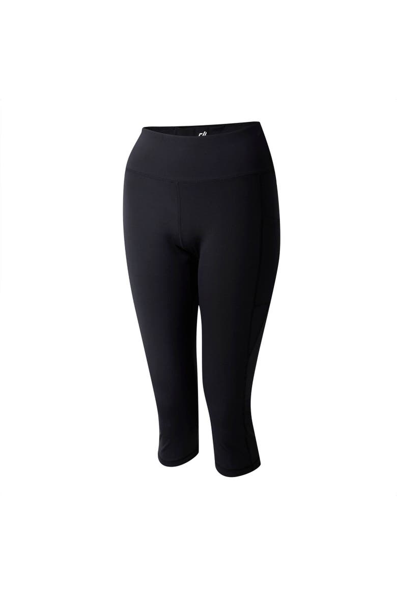 Influential Ii Plain 3/4 Leggings, Alternate, color, Black