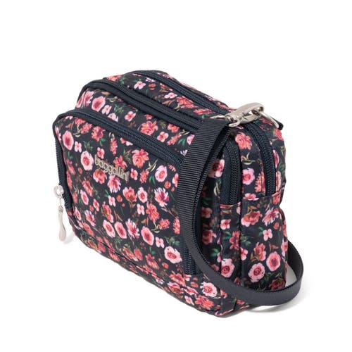 Baggallini Triple Zip Small Convertible Crossbody Bag