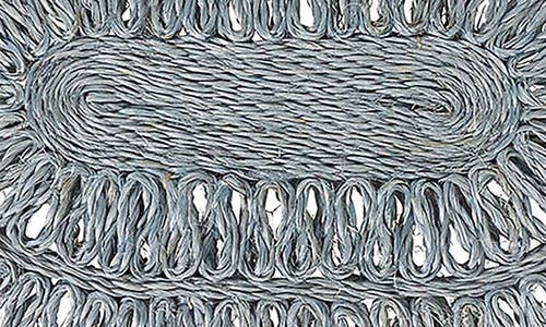 Juliska Straw Loop Oval Placemat In Chambray