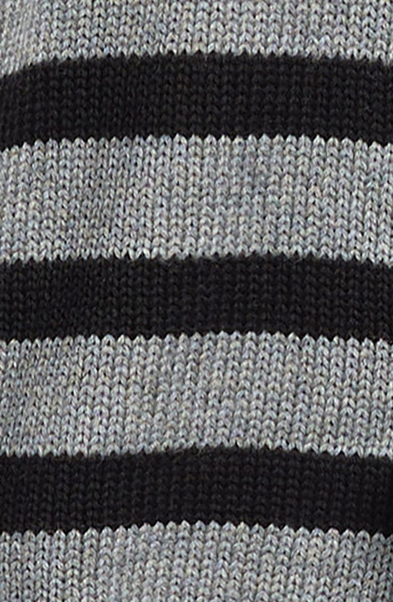 Splendid Stripe Sweater & Cargo Pants Set, Alternate, color, Black Stripe