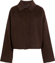 BOSS Cafeta Short Wool Blend Jacket