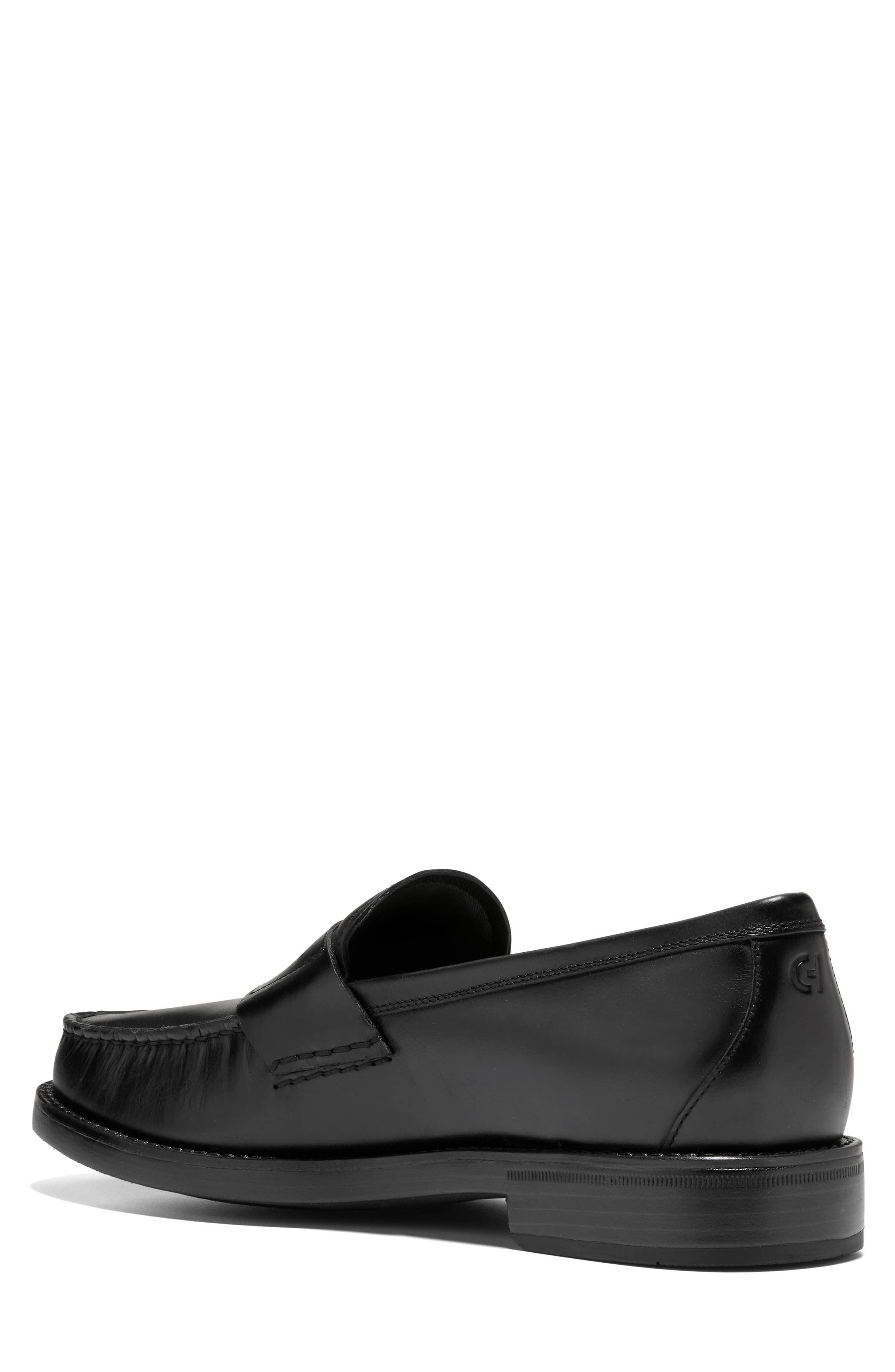 Pinch Penny Woven Flexcraft Loafer, Alternate, color, BLACK / BLACK