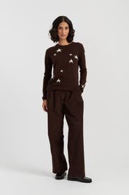 Chinti & Parker Wool Cashmere Star Sweater