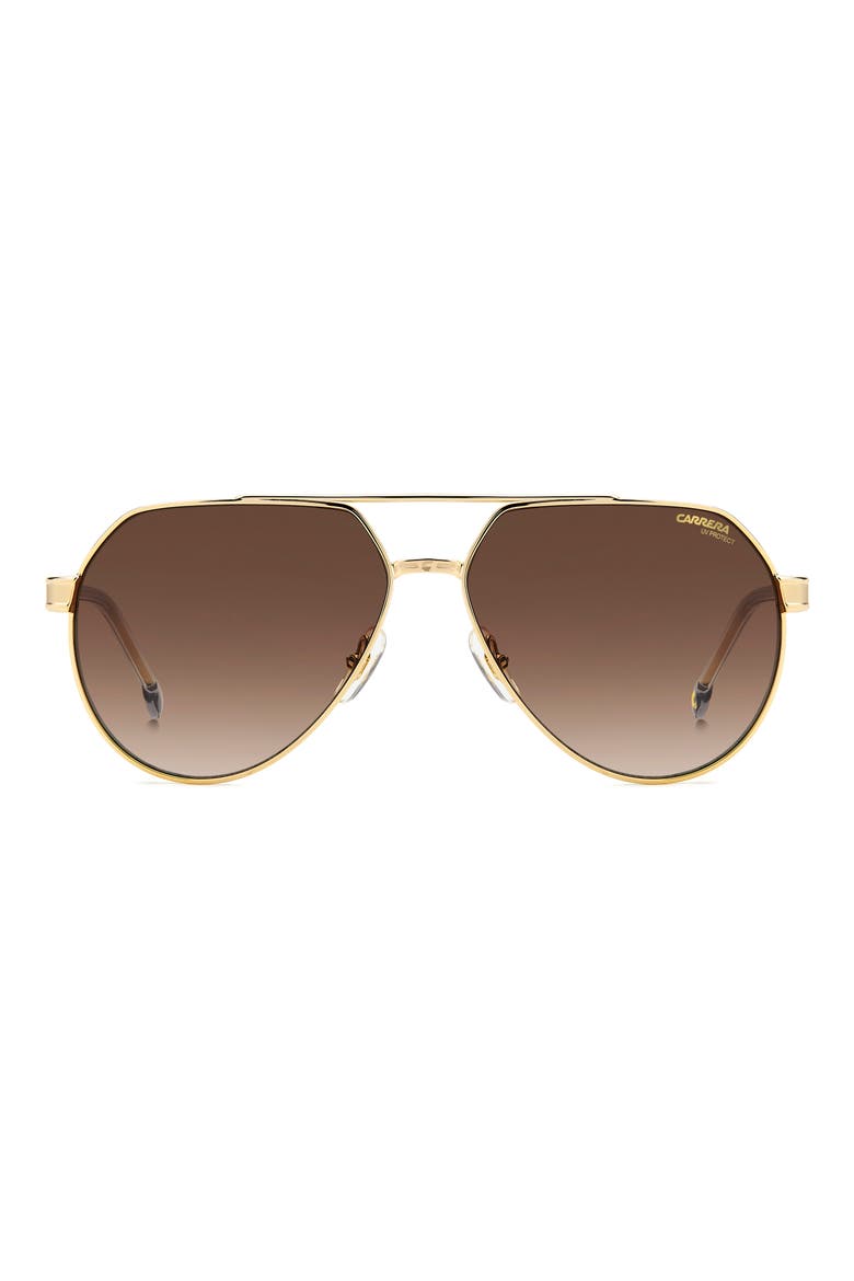 Victory 62mm Gradient Aviator Sunglasses, Main, color, 02F7-HA