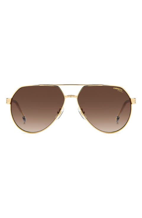 Victory 62mm Gradient Aviator Sunglasses
