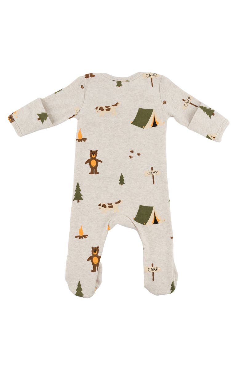 Oh baby! Brand Camping Footie- Infant, Alternate, color, Malt