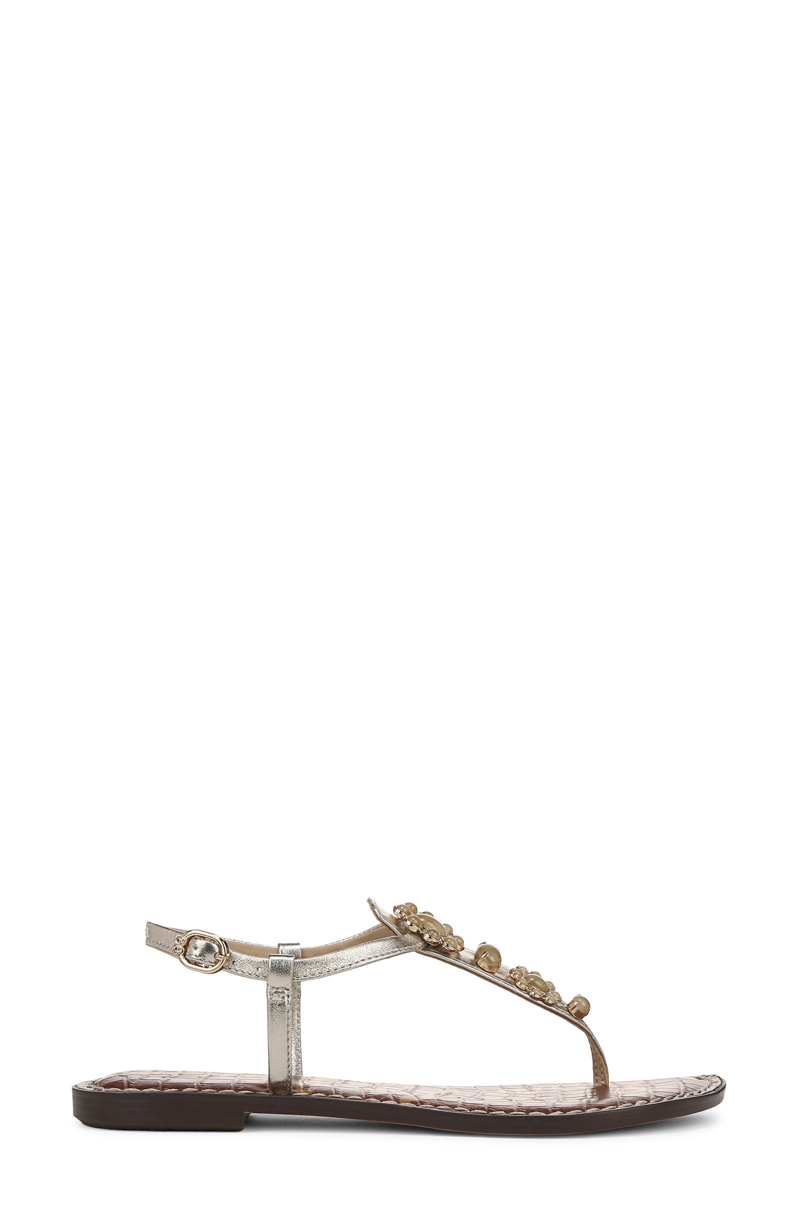 Sam Edelman Gigi Ray Ankle Strap Sandal, Alternate, color, Jute