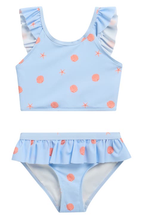 Kids' Ruffle Two-Piece Swimsuit (Little Kid)