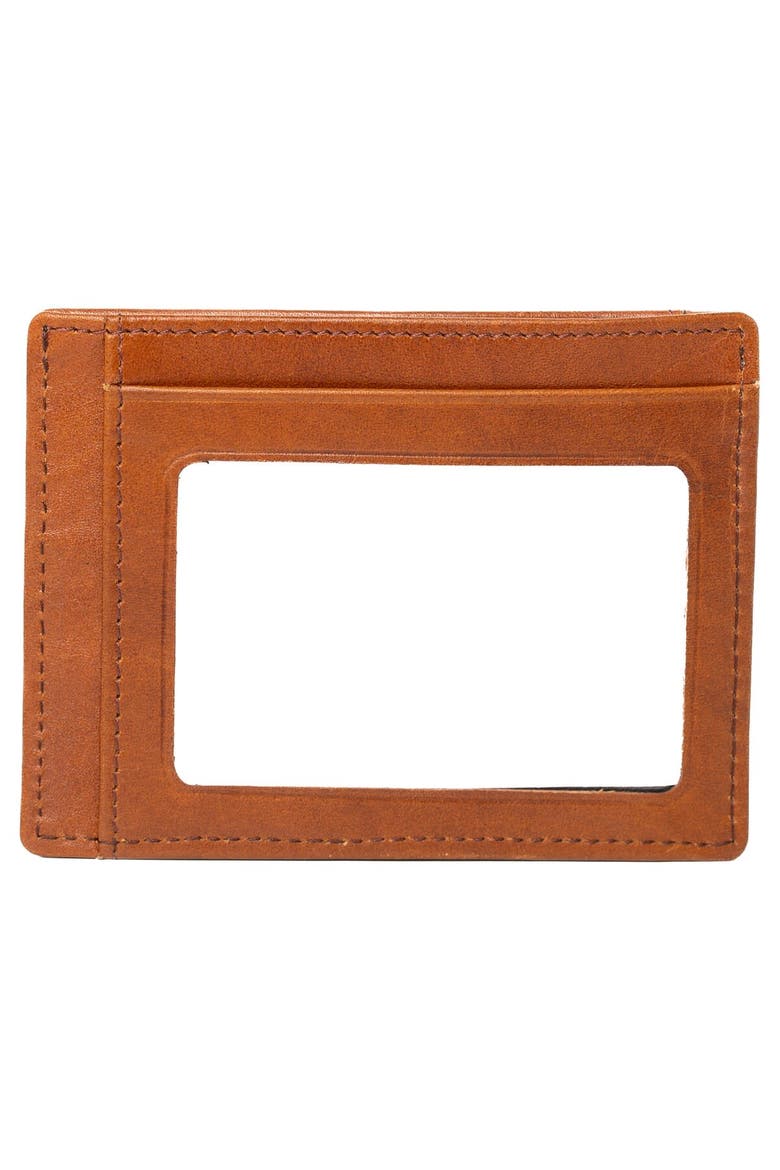 Brown Los Angeles Dodgers Sanford Front Pocket Wallet with Money Clip, Alternate, color, Brown
