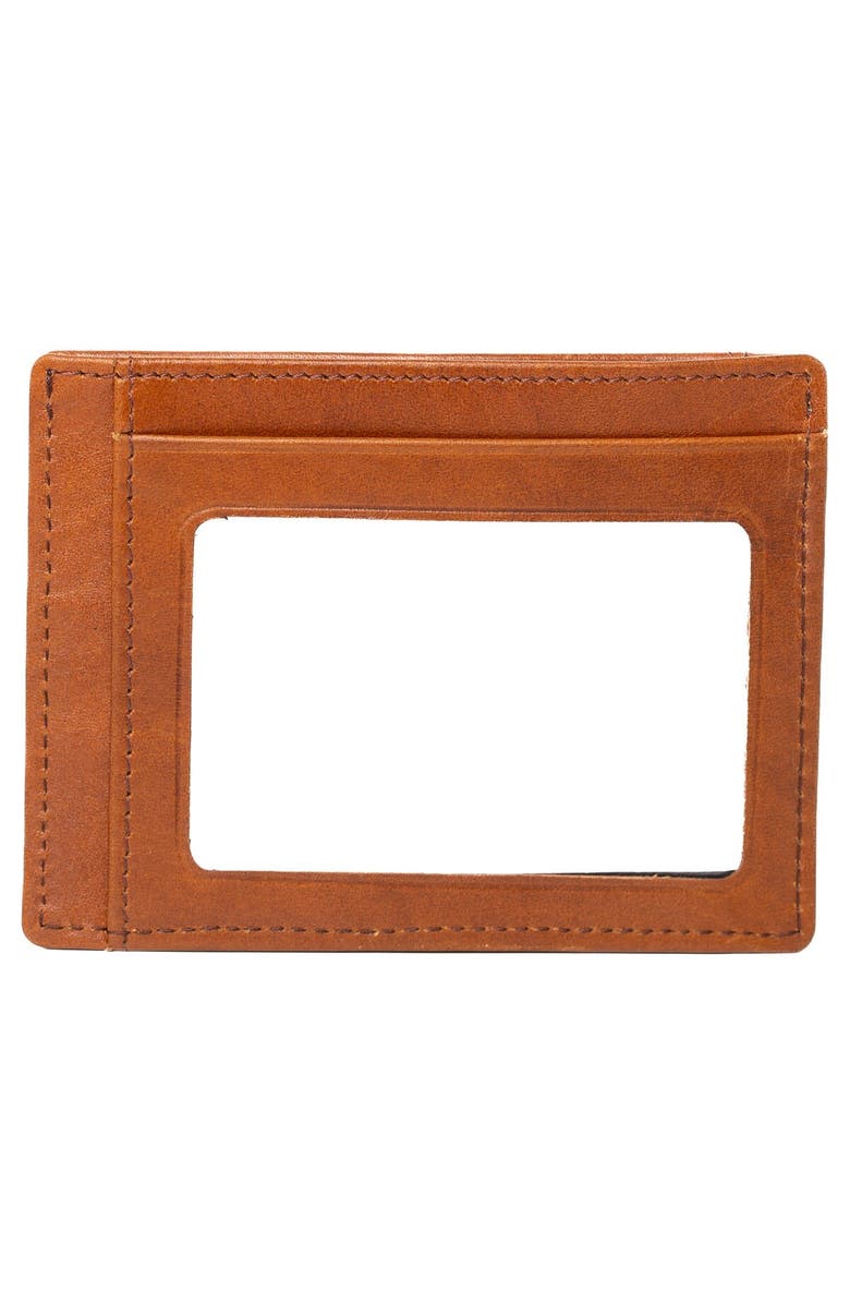 LUSSO Brown Los Angeles Dodgers Sanford Front Pocket Wallet with Money Clip, Alternate, color, 