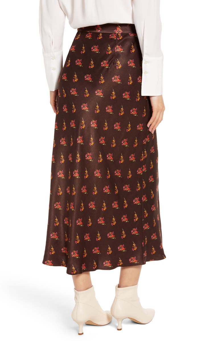 Something Navy Midi Slip Skirt, Alternate, color, 