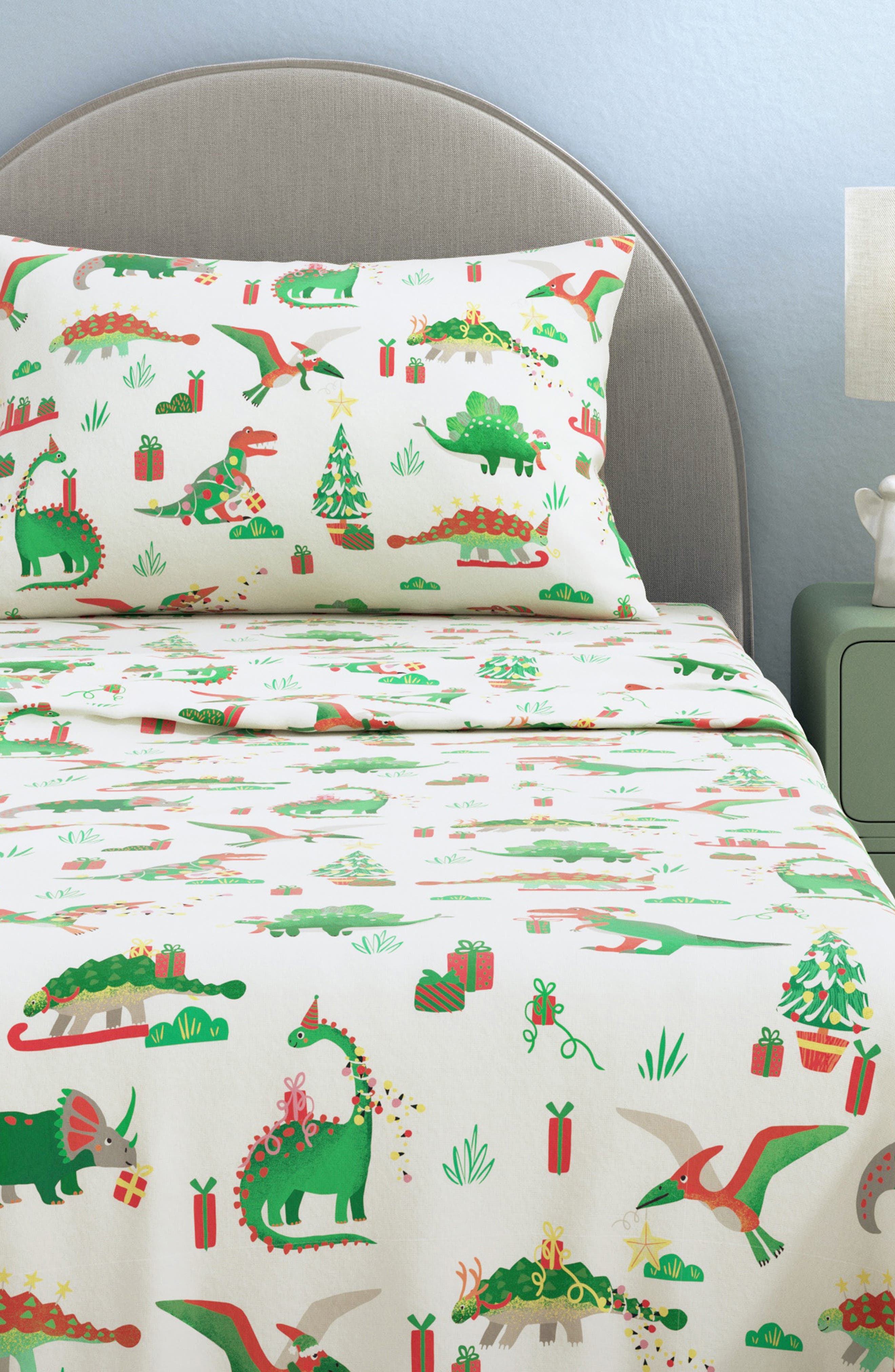 Woven & Weft Turkish Cotton Flannel Christmas Sheet Set