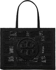 トートバッグ TORY BURCH BLACK RAFFIA LARGE ELLA SHOPPING BAG Tory Burch 'ella' large shopping bag raffia | The Fashion Square