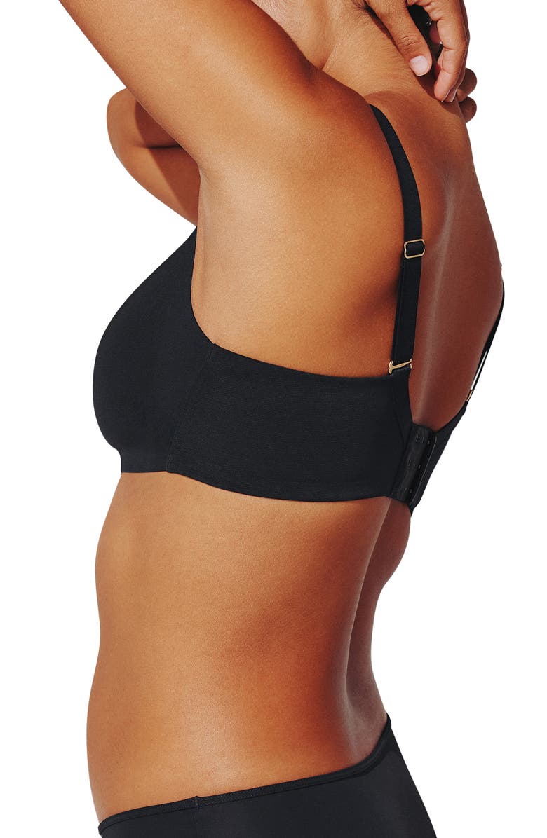 ThirdLove 24/7<sup>®</sup> Classic Wireless Crossover Minimizer Bra, Alternate, color, Black