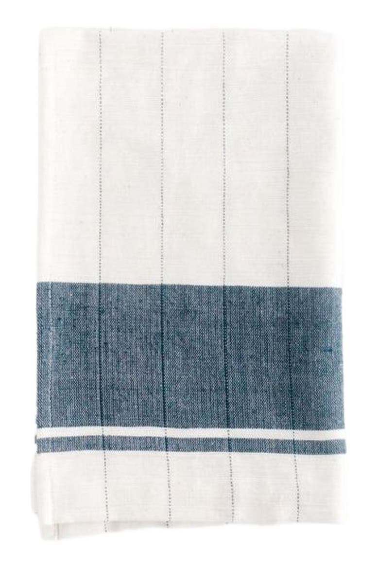 Chelsea Cotton Tea Towel - Set of 2, Main, color, Navy