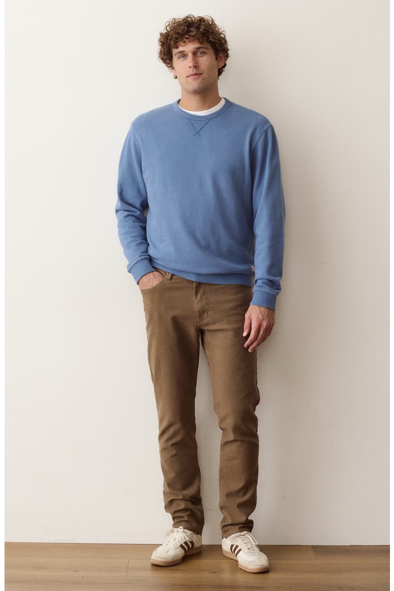 Cloud 9 Terry Relaxed Crewneck Sweatshirt, Alternate, color, COPEN BLUE