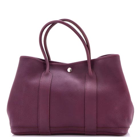 Garden Party Tote Leather 36