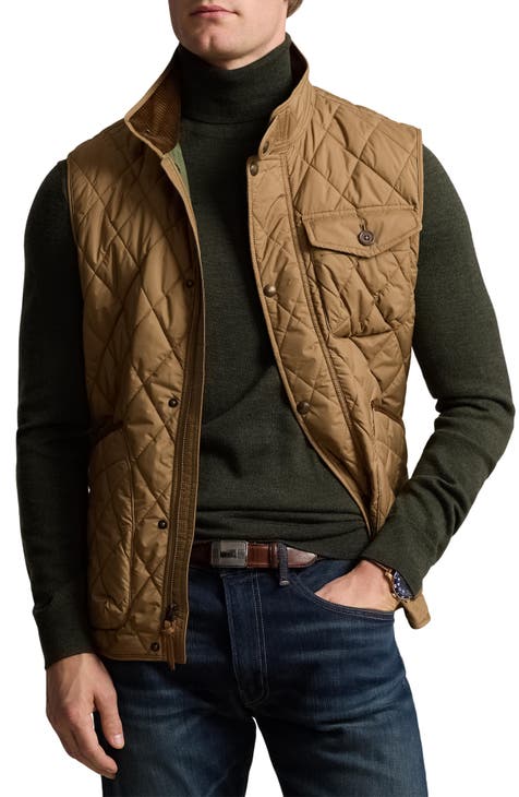 Ralph lauren mens puffer vest online