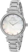 PORSAMO BLEU Women's Chantal Topaz Stone Quartz Watch, 38mm
