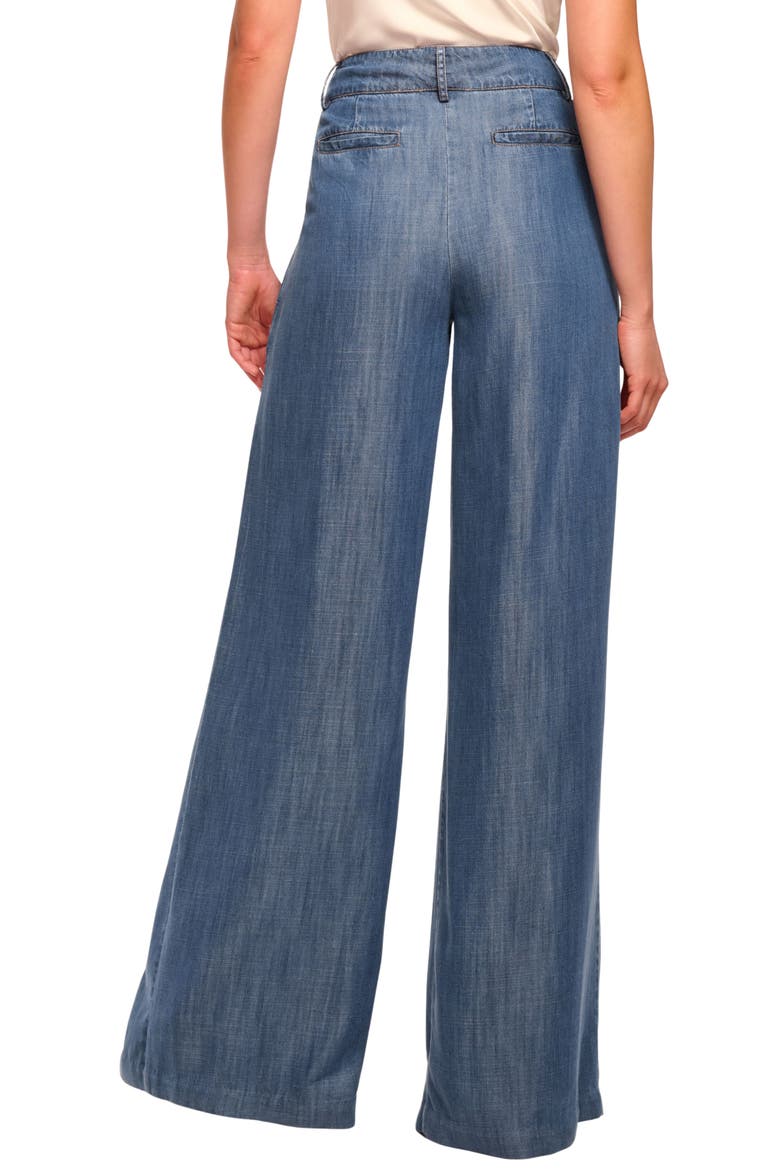 Oscar Chambray Wide Leg Pants, Alternate, color, CHAMBRAY