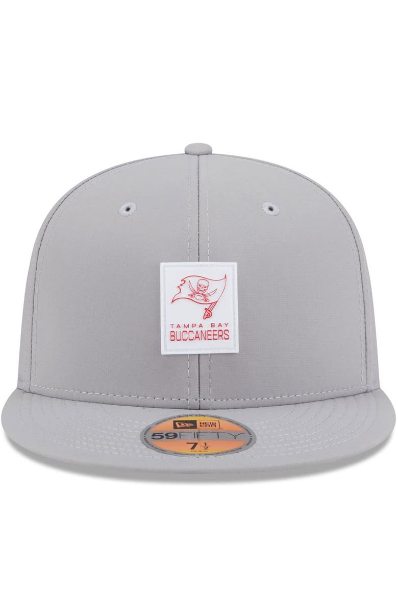 New Era Men's New Era Gray Tampa Bay Buccaneers 2025 Sideline  59FIFTY Fitted Hat, Alternate, color, 