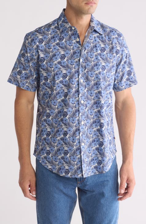 Jacques Trim Fit Short Sleeve Button-Up Shirt