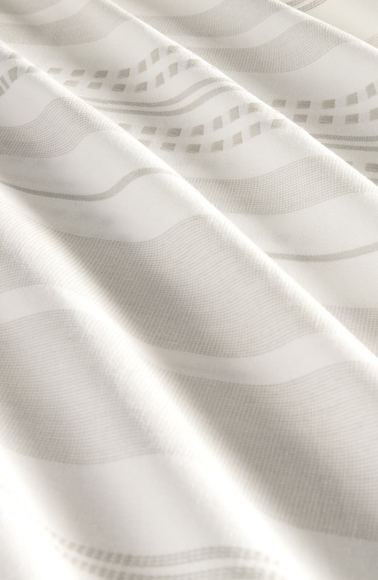 HOMESPUN Mixed Stripe Shower Curtain, Alternate, color, 