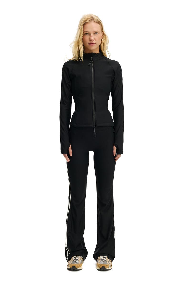 COTTON ON BODY Women's Active Fleece Lined Jacket, Alternate, color, Black White