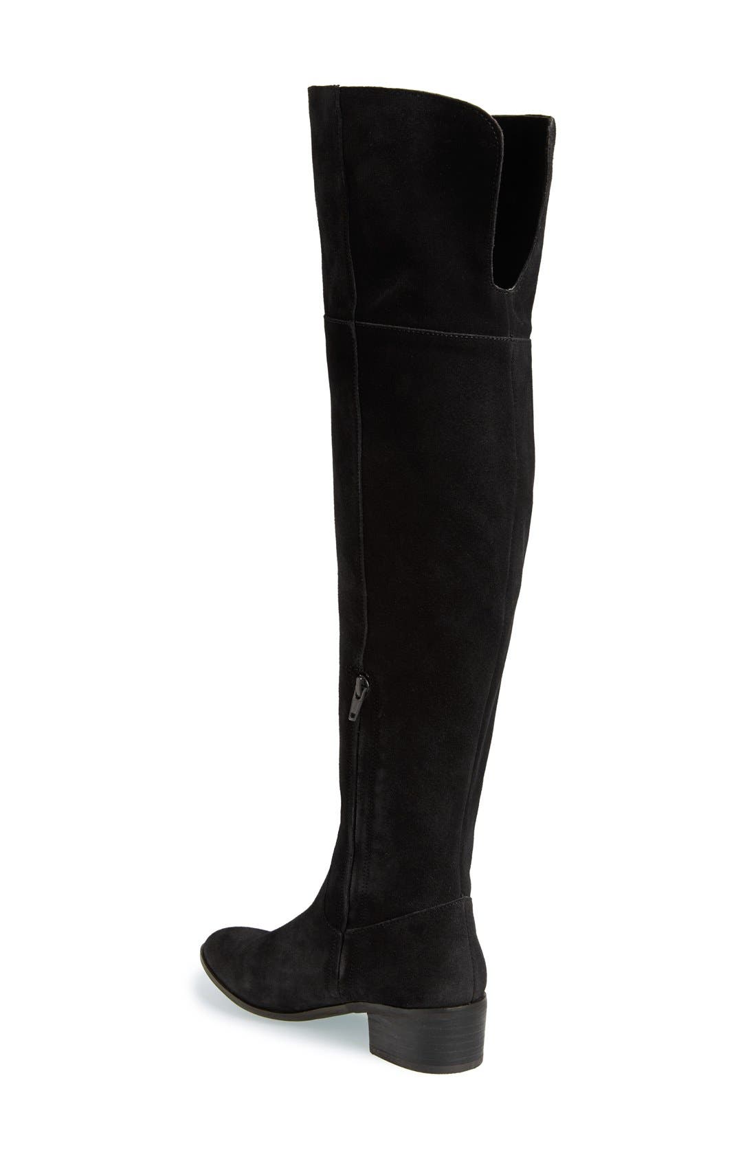 Steve Madden Suede Over the Knee Boot, Alternate, color, 