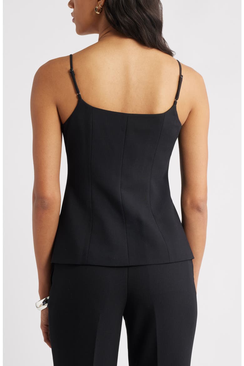 The Icon Cami Vest, Alternate, color, BLACK