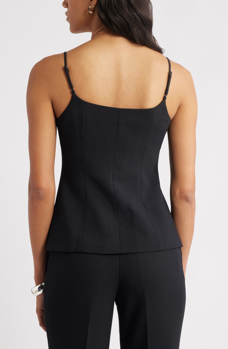 Open Edit The Icon Cami Vest, Alternate, color, Black